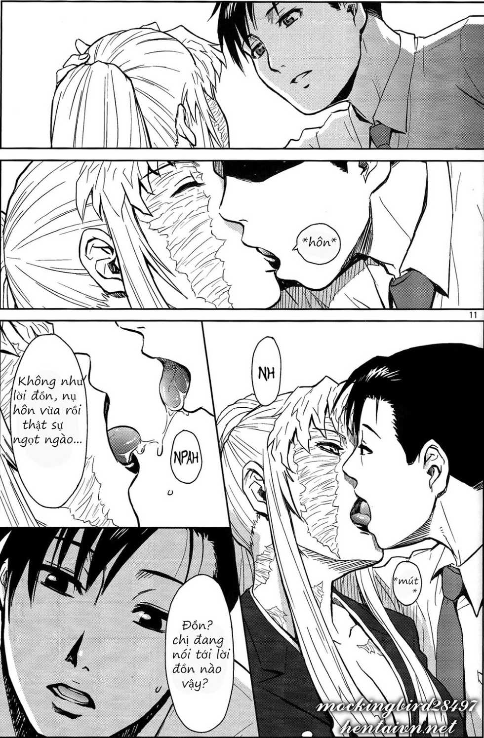 (C86) [Azasuke Wind (AZASUKE)] THREATEN (Black Lagoon) [Vietnamese Tiếng Việt] [mockingbird28497] - Page 10