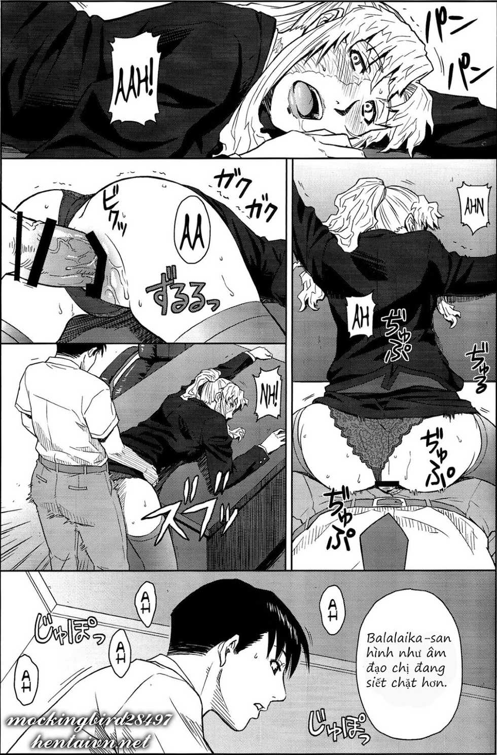 (C86) [Azasuke Wind (AZASUKE)] THREATEN (Black Lagoon) [Vietnamese Tiếng Việt] [mockingbird28497] - Page 18