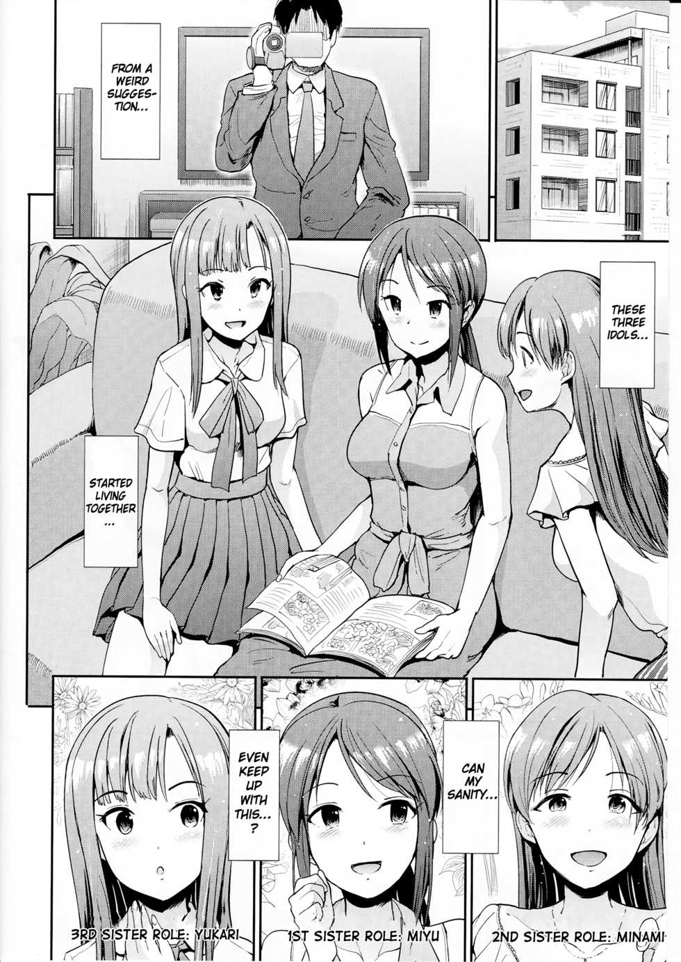 (C91) [Takemasaya (Takemasa Takeshi)] Seiso Sannin Musume Dousei Seikatsu (THE IDOLM@STER CINDERELLA GIRLS) [English] [obsoletezero] - Page 3