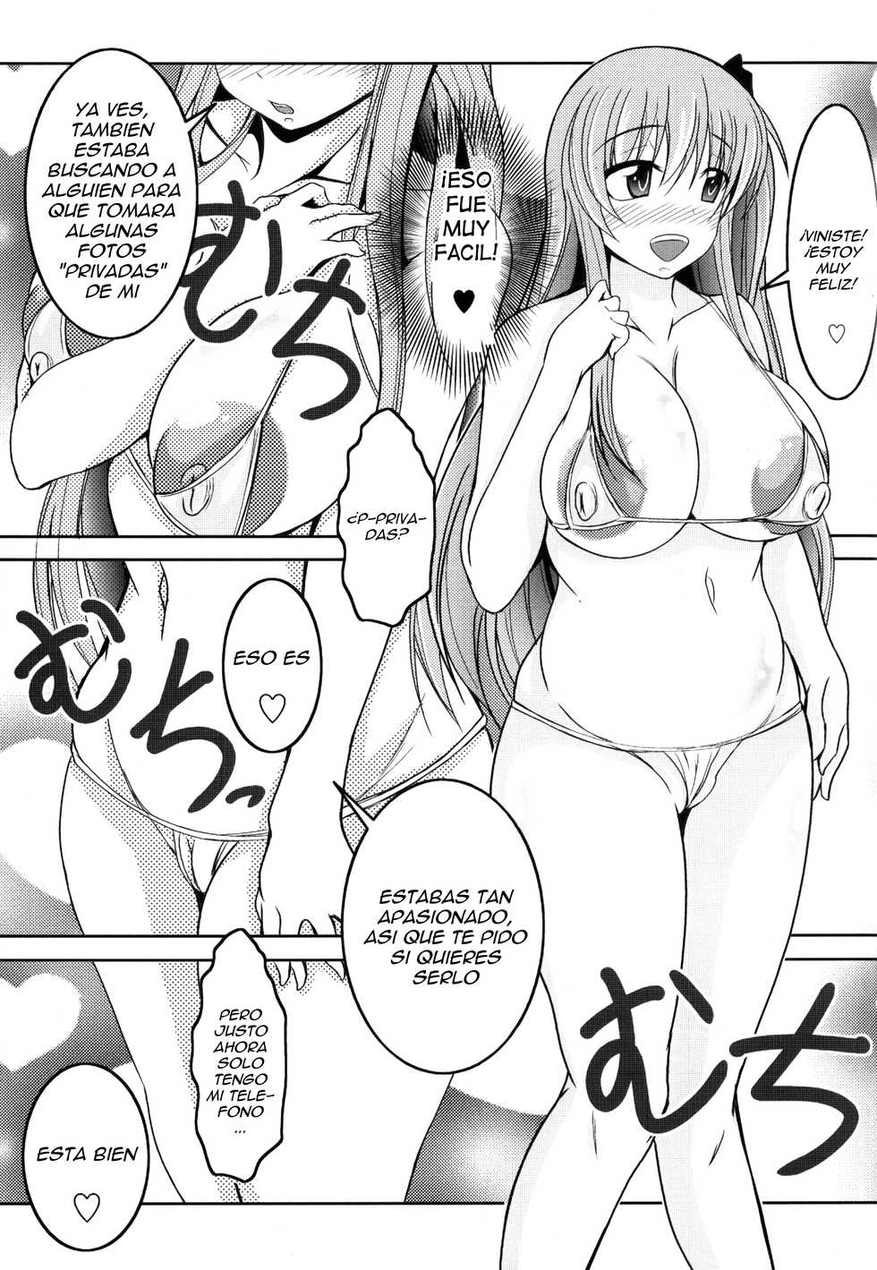 (C86) [Bitch Bokujou (Bokujou Nushi K)] Semen Gum-nashi Chitsudaku de (Saki) [Spanish] [Ero-Ecchi Scanlation] - Page 9