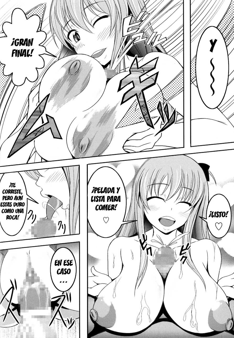 (C86) [Bitch Bokujou (Bokujou Nushi K)] Semen Gum-nashi Chitsudaku de (Saki) [Spanish] [Ero-Ecchi Scanlation] - Page 14