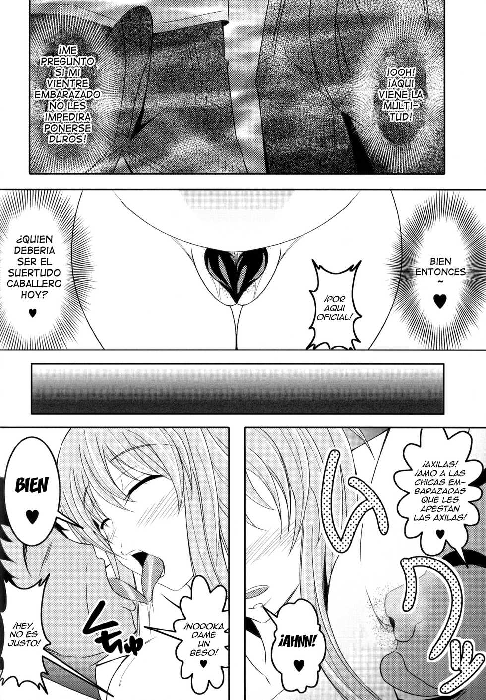 (C86) [Bitch Bokujou (Bokujou Nushi K)] Semen Gum-nashi Chitsudaku de (Saki) [Spanish] [Ero-Ecchi Scanlation] - Page 34