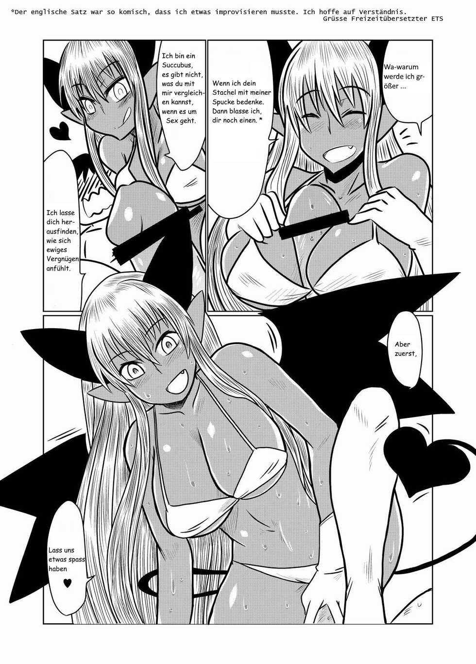 [Hroz] Kasshoku no Succubus-san to. | Mit einer Sonnengebräunte Sukkubus [German] [FreizeitübersetzterETS] - Page 8