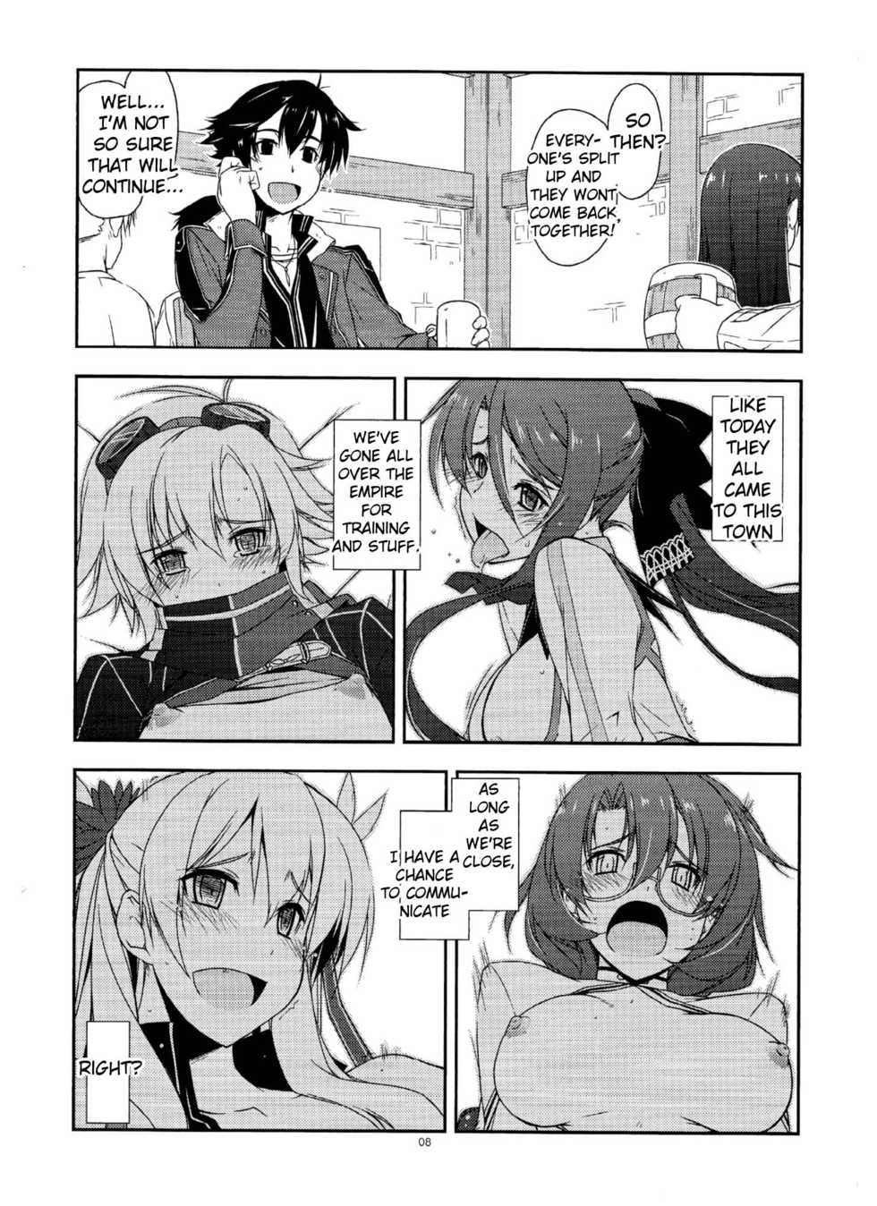 (CSP6) [Angyadow (Shikei)] Sara Ijiri (The Legend of Heroes: Trails of Cold Steel) [English] [FandomServices] - Page 7