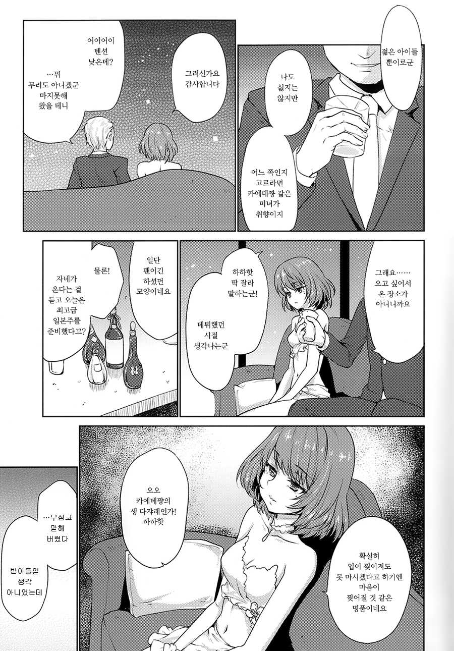 (SC2015 Autumn) [Kaze no Gotoku! (Fubuki Poni, Fujutsushi)] Obsession (THE IDOLM@STER CINDERELLA GIRLS) [Korean] - Page 6