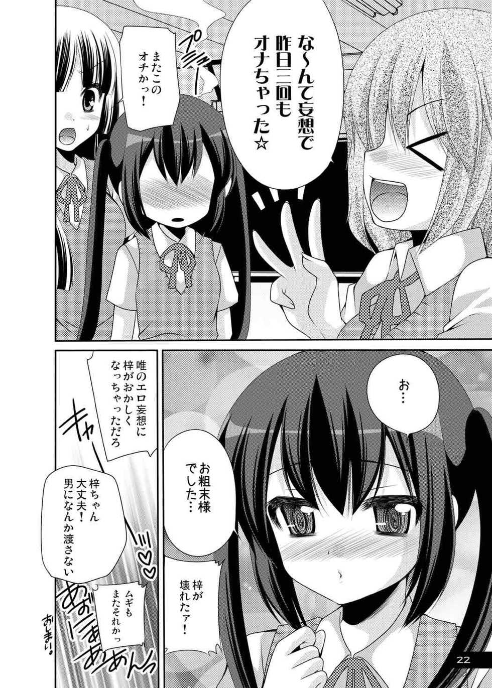 [Kuusou RIOT! (Sakura Hanatsumi)] Ubaware Innocent Cat (K-ON!) [Digital] - Page 21