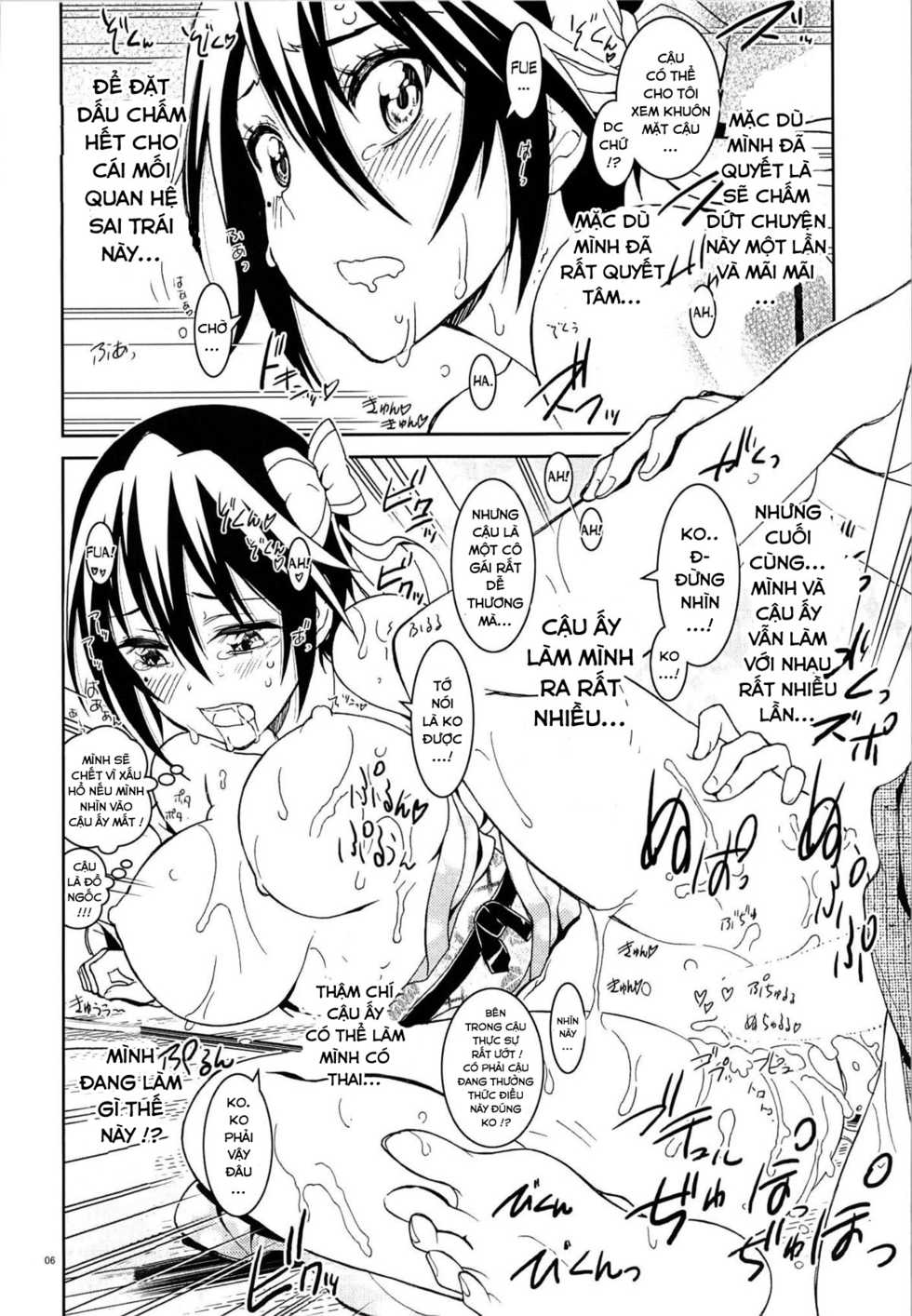 (C88) [Project Harakiri (Kaishaku)] Nisenisekoi 6 (Nisekoi) [Vietnamese Tiếng Việt] [Harem King SG] - Page 7