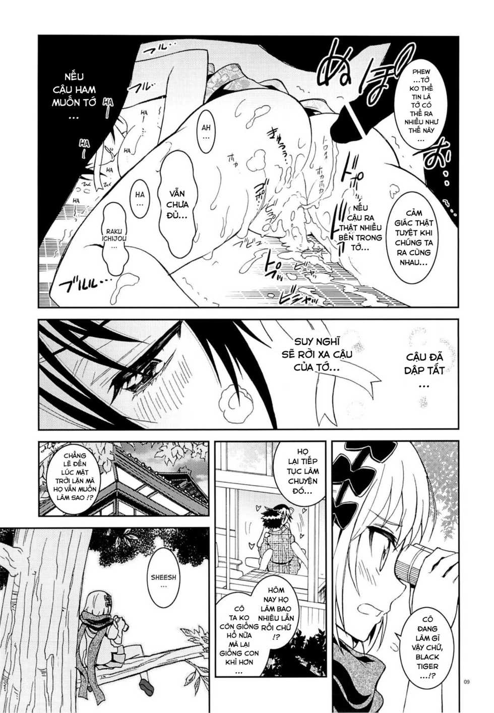 (C88) [Project Harakiri (Kaishaku)] Nisenisekoi 6 (Nisekoi) [Vietnamese Tiếng Việt] [Harem King SG] - Page 10