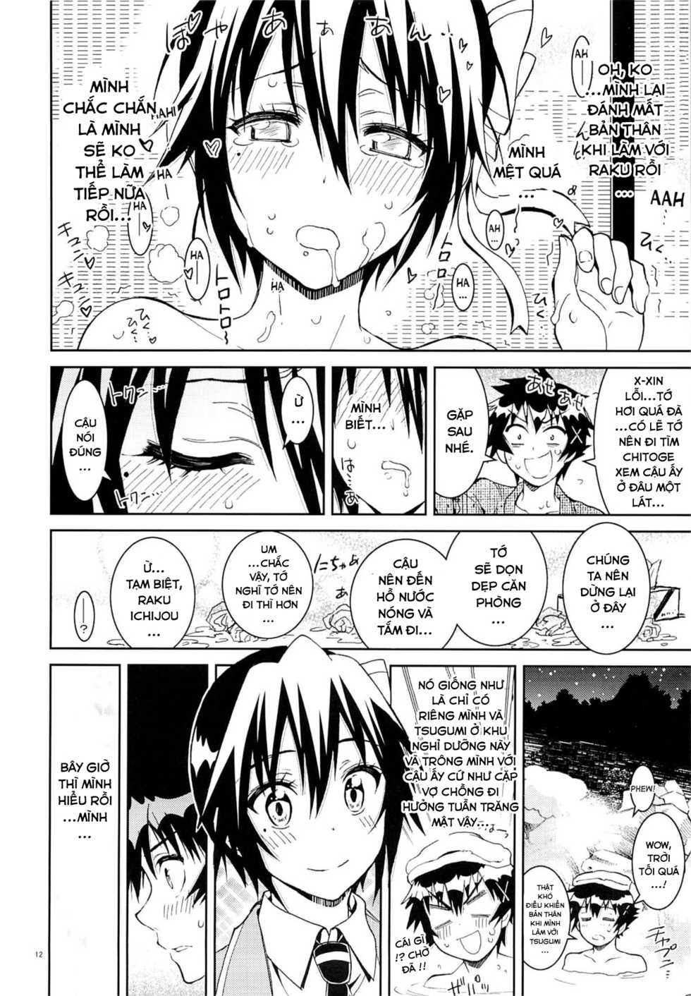 (C88) [Project Harakiri (Kaishaku)] Nisenisekoi 6 (Nisekoi) [Vietnamese Tiếng Việt] [Harem King SG] - Page 13