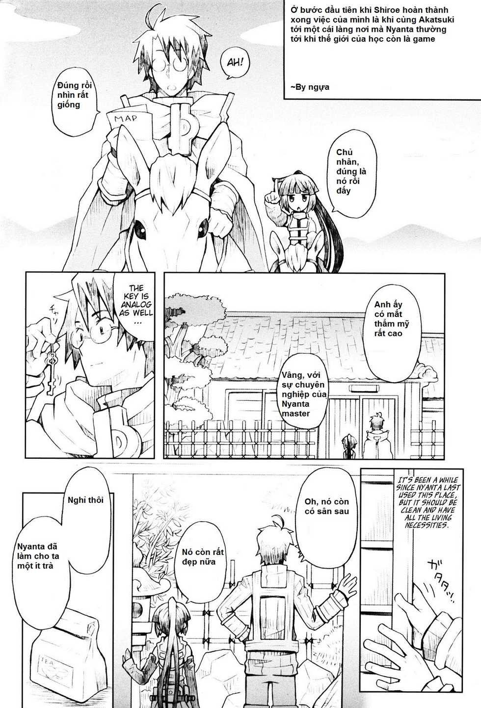 (C86) [B.BRS. (B.tarou)] Neko to Ocha to Kyuujitsu to. | A Cat, Tea, and a Holiday. (Log Horizon) [Vietnamese Tiếng Việt] [Taihen Subarashii] - Page 7