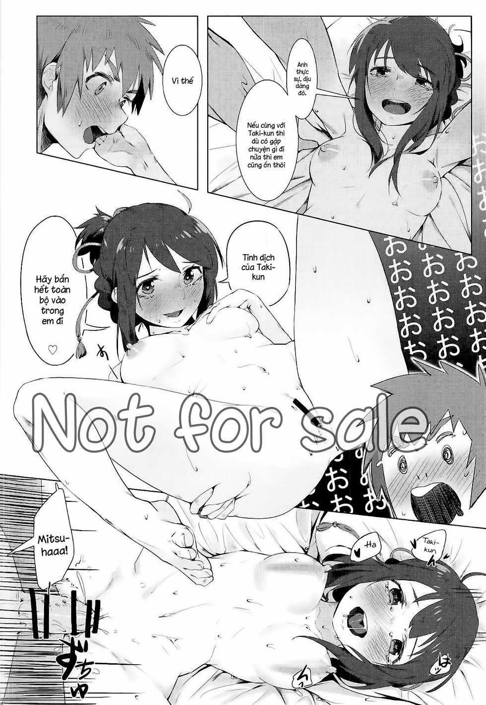 (C91) [Beigon (Beijuu)] Kimi no Hon wa. (Kimi no Na wa.) [Vietnamese Tiếng Việt] [CLJOKER] - Page 17