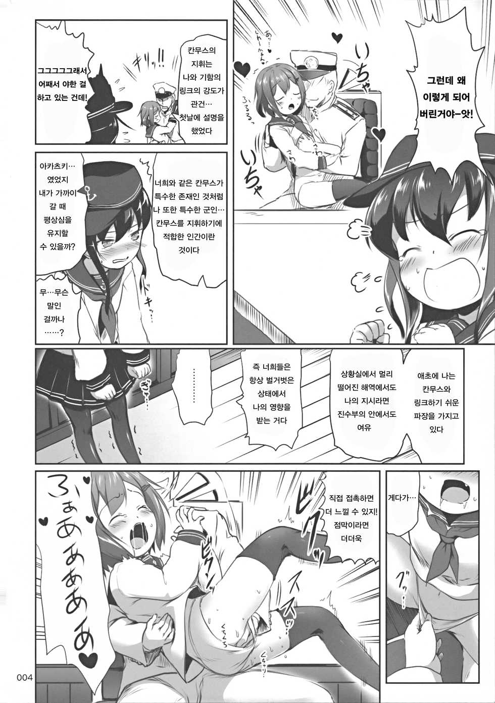 (C86) [Kajimura Market (Kajimura Kajima)] DesCon!! - Destroyer Complex - (Kantai Collection -KanColle-) [Korean] - Page 4