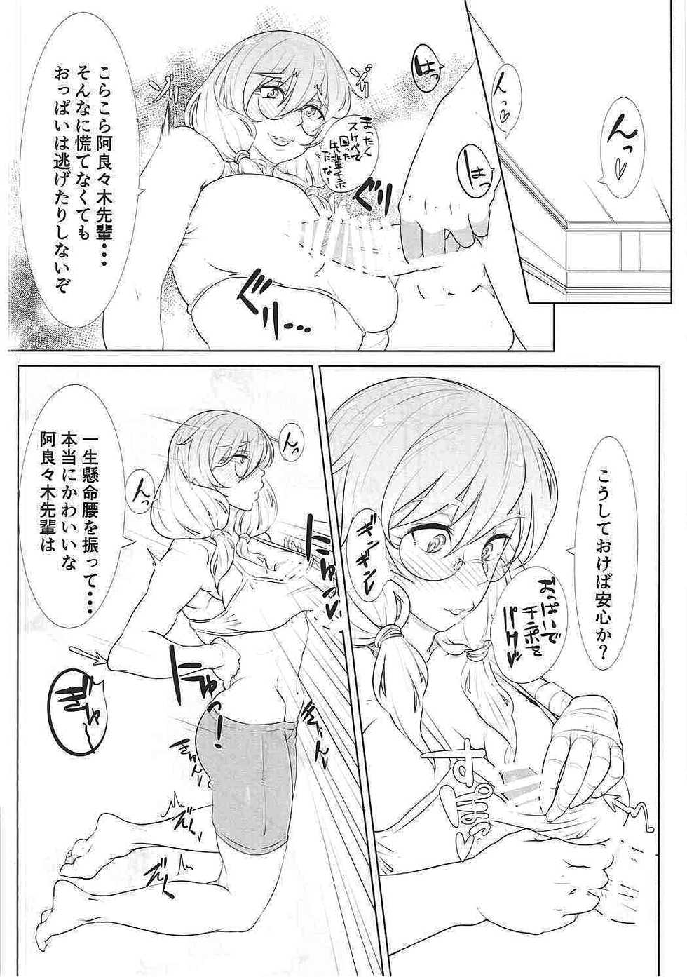 (C91) [Linda's ark (___hide___)] Kanbaru, Ganbaru (Bakemonogatari) - Page 7