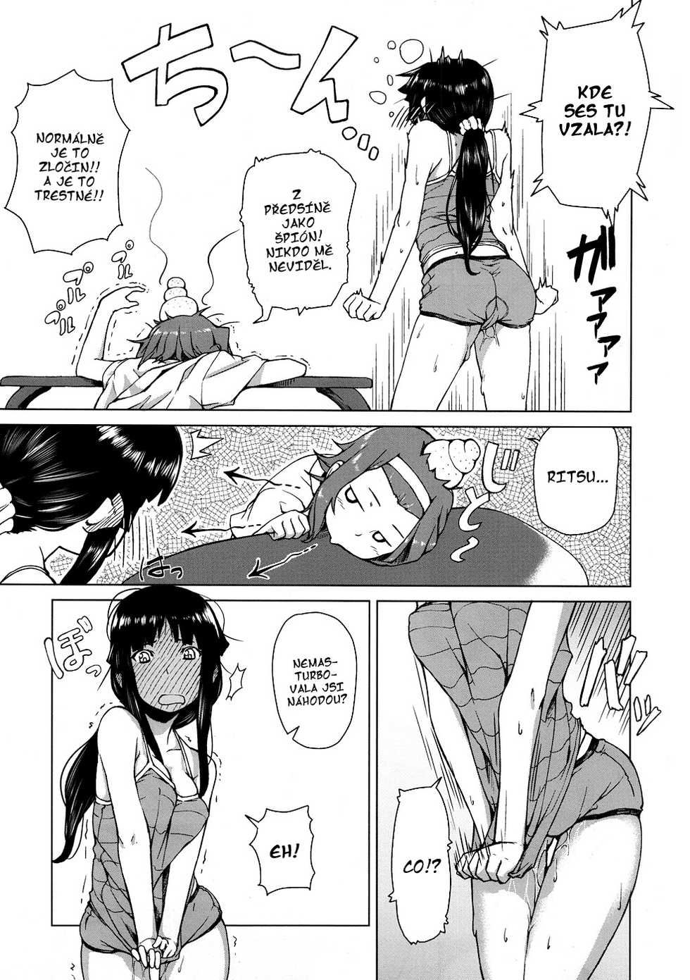 (C78) [Kyuukeijo no Higashi (Aduma Ren)] Sweet girls (K-ON!) [Czech] [Decensored] - Page 10