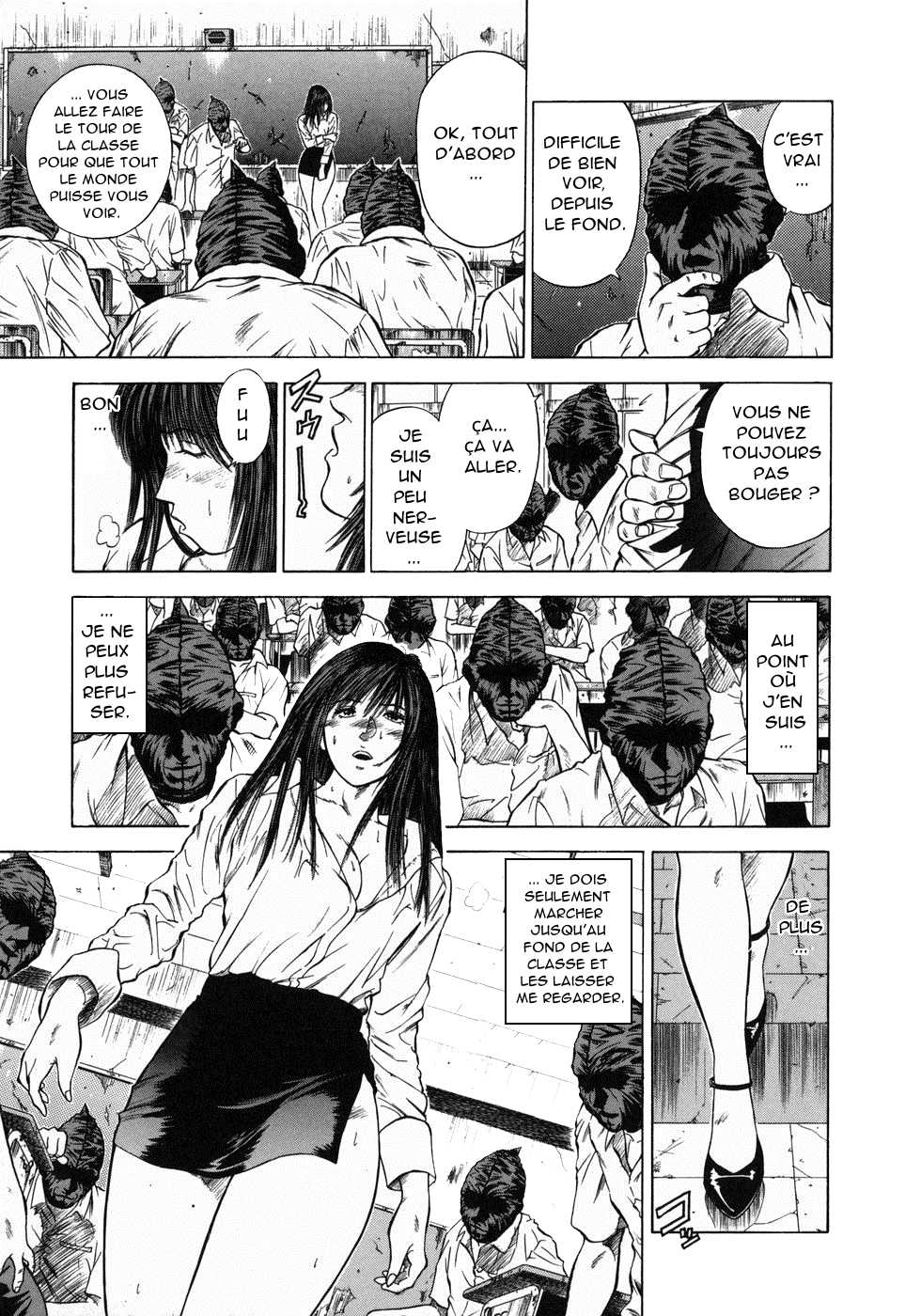 [Hiraoka Ryuichi] Dorei Jokyoushi Mashou no Curriculum Ch. 8 [French] [O-S] - Page 11