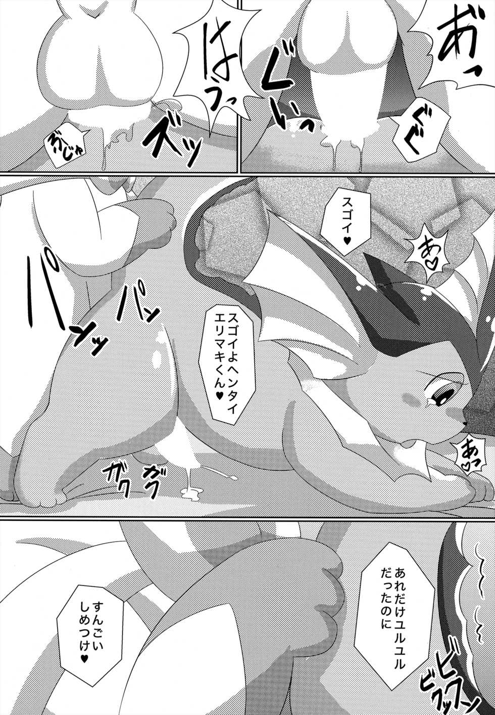 (C86) [TUMBLE WEED (Itameshi)] Fluttery Ribbon (Pokémon) - Page 17