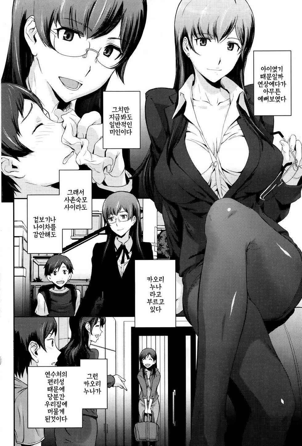 [Arisawa Masaharu] Boku ga Seiyoku ni Makete Shinseki no Sentakumono Asatta Hanashi | 내가 성욕에 패배해 친척의 빨래를 뒤진 썰 (COMIC HOTMiLK 2013-08) [Korean] - Page 2