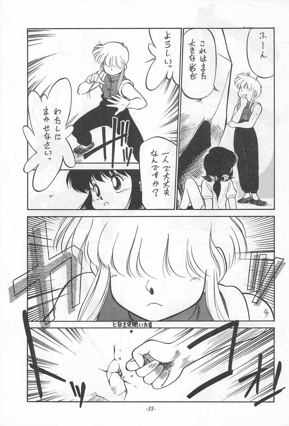 (C44) [CHROMATIC ROOM (Maka Fushigi)] Ochimashita (Various) - Page 35