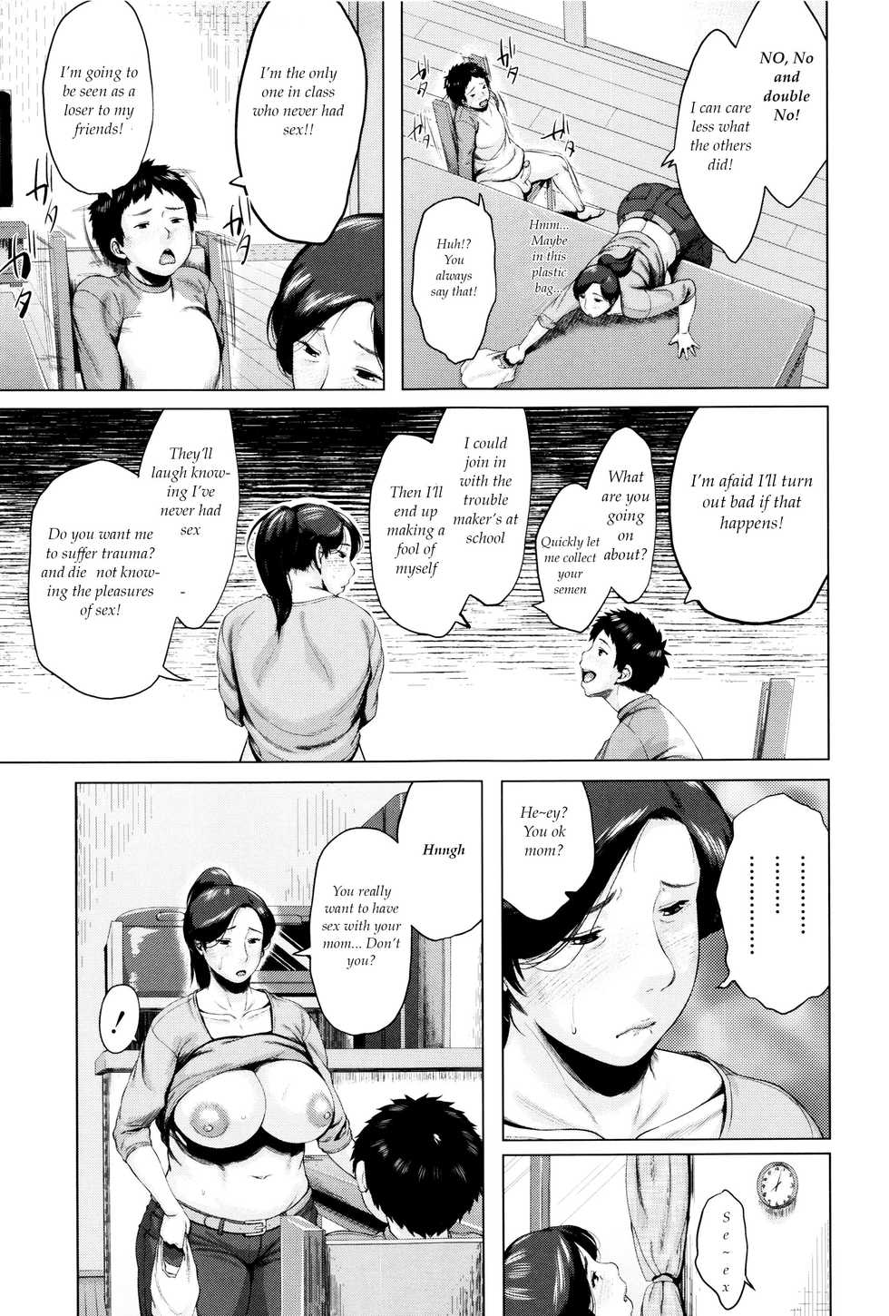 [Jitsuma] Mother Condom (Kinyoubi no Haha-tachi e) [English] [Laruffii] - Page 13