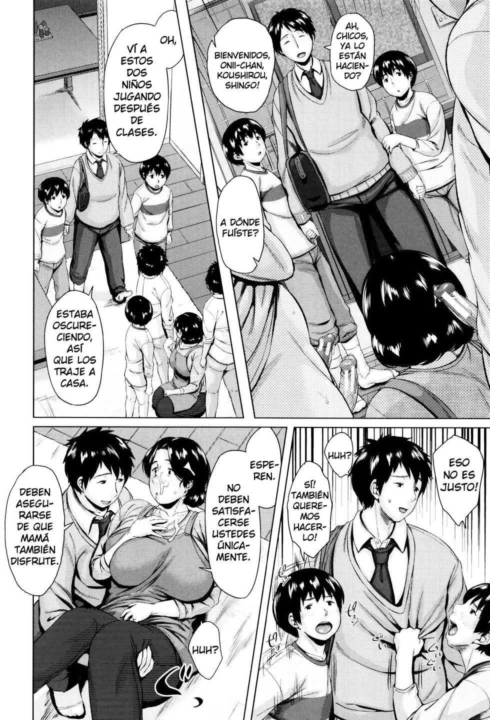 [Jitsuma] Boshishishishishishi Soukan | El Adulterio de Una Madre y Sus 6 Hijos (Kinyoubi no Haha-tachi e) [Spanish] [Cark-san] - Page 12
