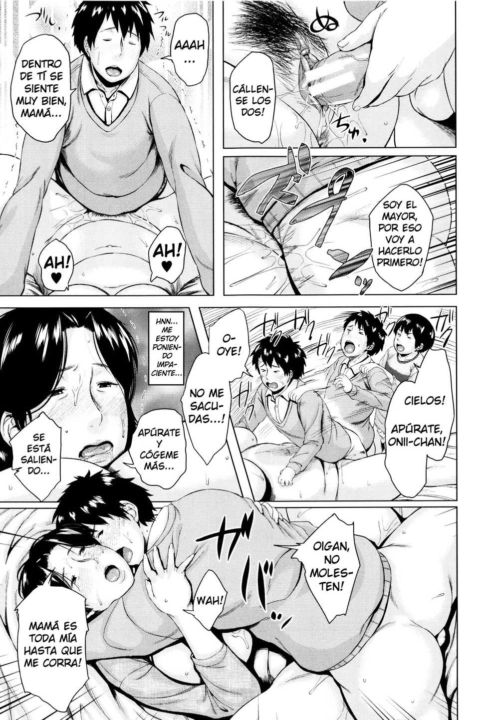 [Jitsuma] Boshishishishishishi Soukan | El Adulterio de Una Madre y Sus 6 Hijos (Kinyoubi no Haha-tachi e) [Spanish] [Cark-san] - Page 17