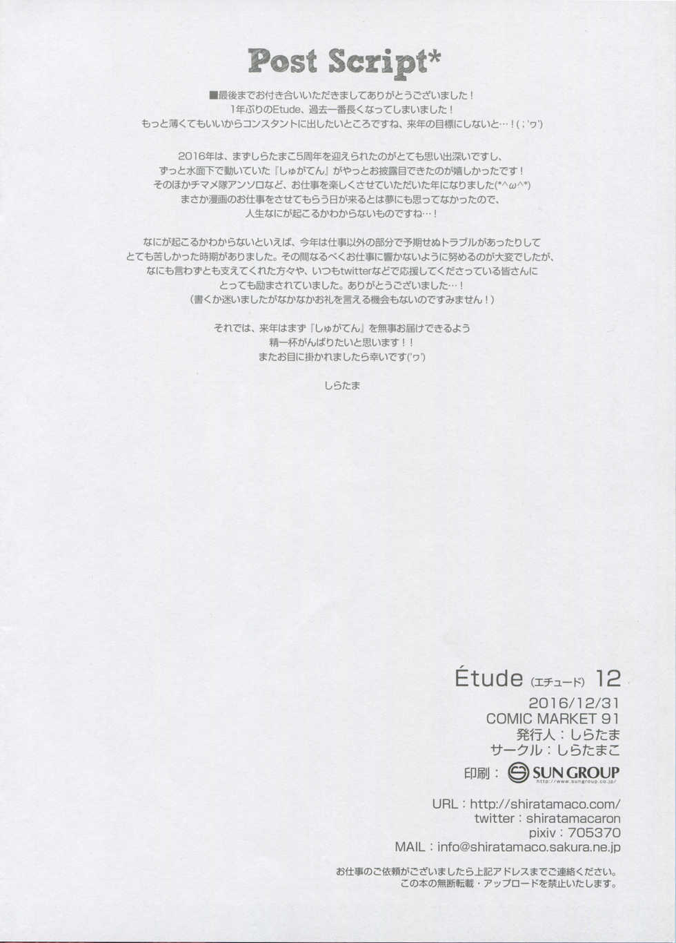 (C91) [Shiratamaco (Shiratama)] Étude 12 - Page 17