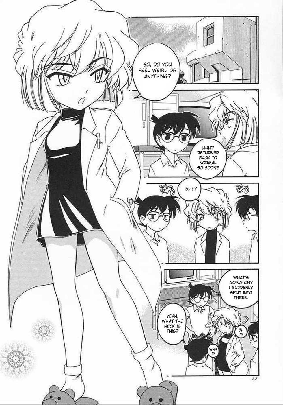 (C62) [Joshinzoku (Wanyanaguda)] Manga Sangyou Haikibutsu 05 (Detective Conan) [English] [desudesu] - Page 19
