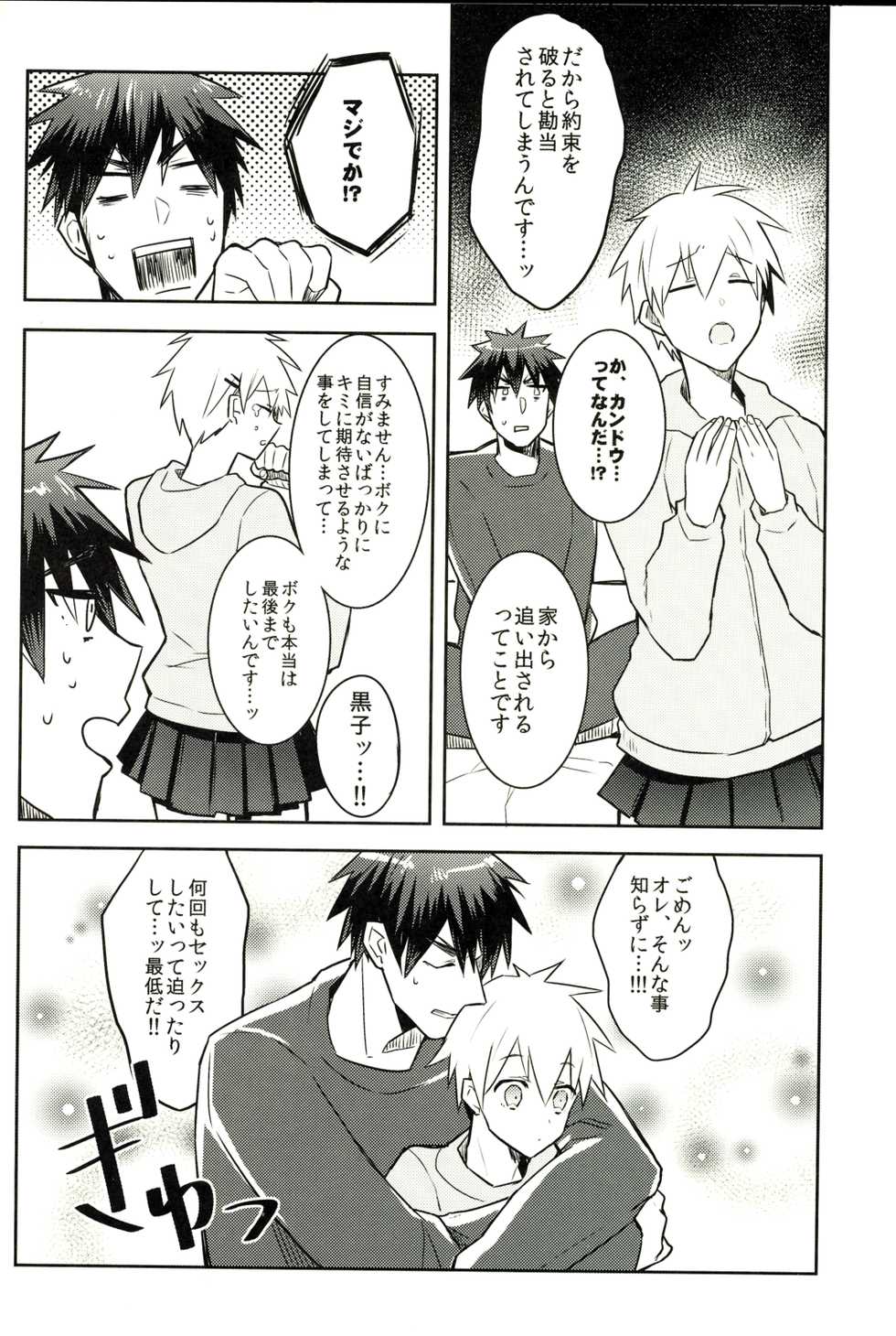 (HaruCC19) [Keisotsu na Ana (Wako)] This is Not Sex. (Kuroko no Basuke) - Page 21
