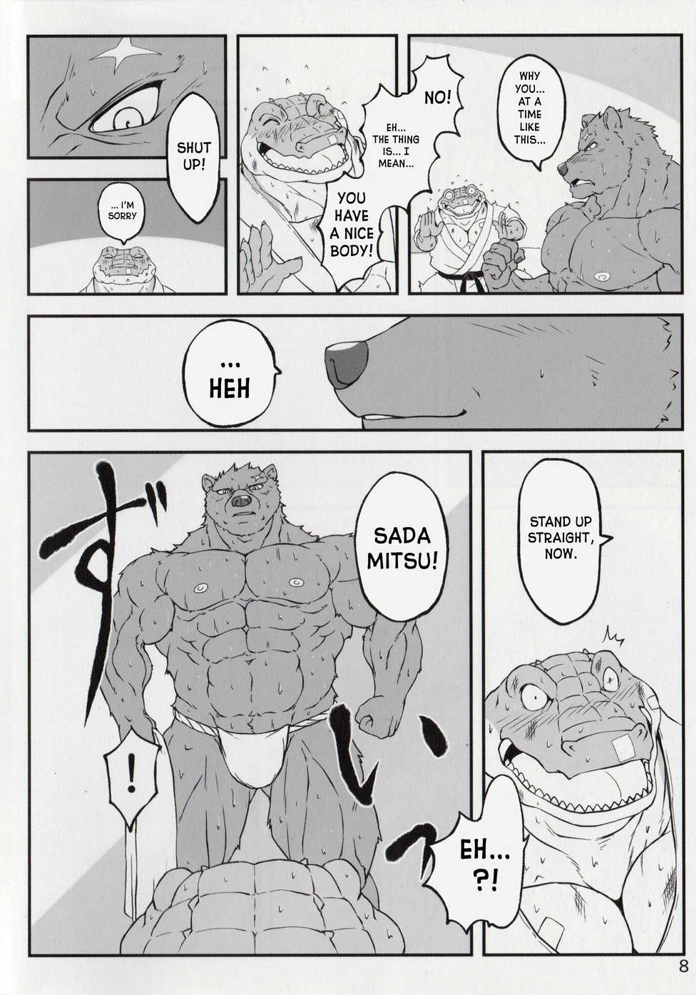 (Kemoket 6) [Nikumaki-Bacon (Nikujuuhachi)] Yumemiru Crocodile | Dreaming Crocodile [English] [N] - Page 7