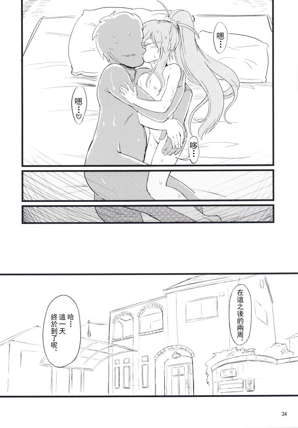 (C87) [Saitou Teikoku (Saitou Yamashironokami Yukihiko)] SAITO-SAN CHI NO KO-OKU! Special 1 - Panda Seikatsu ~ Hajimete no Yoru [Chinese] [沒有漢化] - Page 35