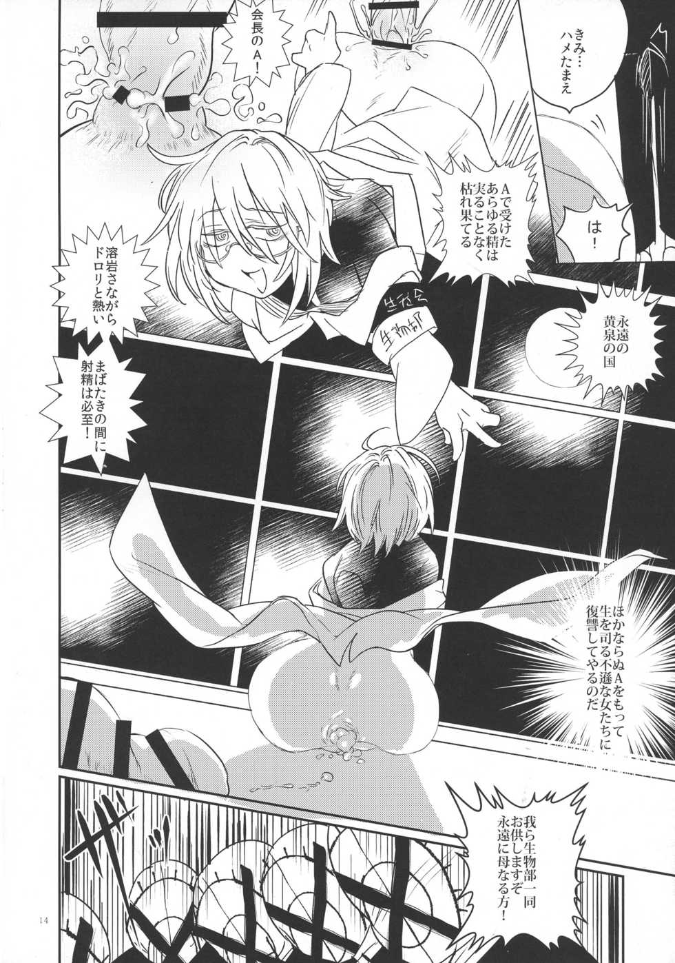 (Futaket 13) [TETRARA (Tokiwa Yutaka)] Kaijin A - Page 14