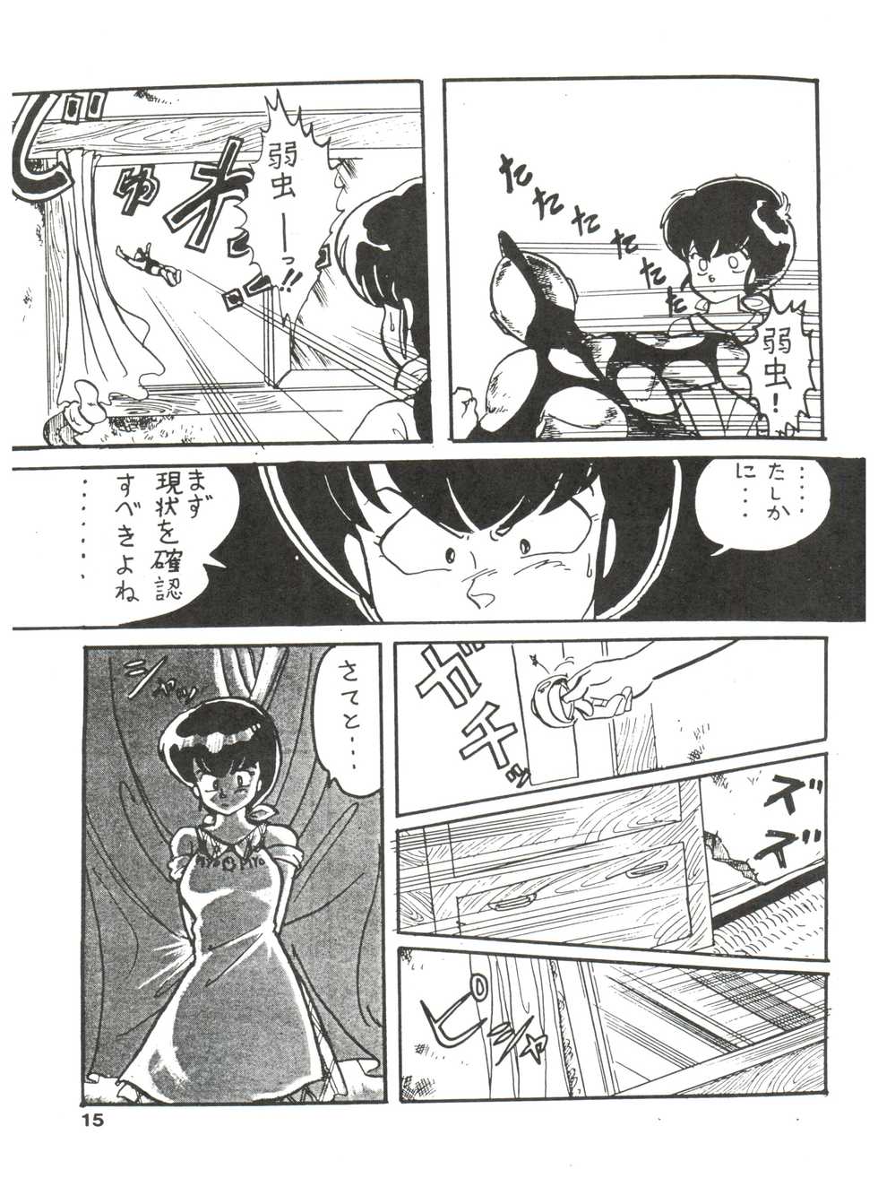 [MIRAGE (Various)] Kamoku no Utage (Maison Ikkoku) - Page 15