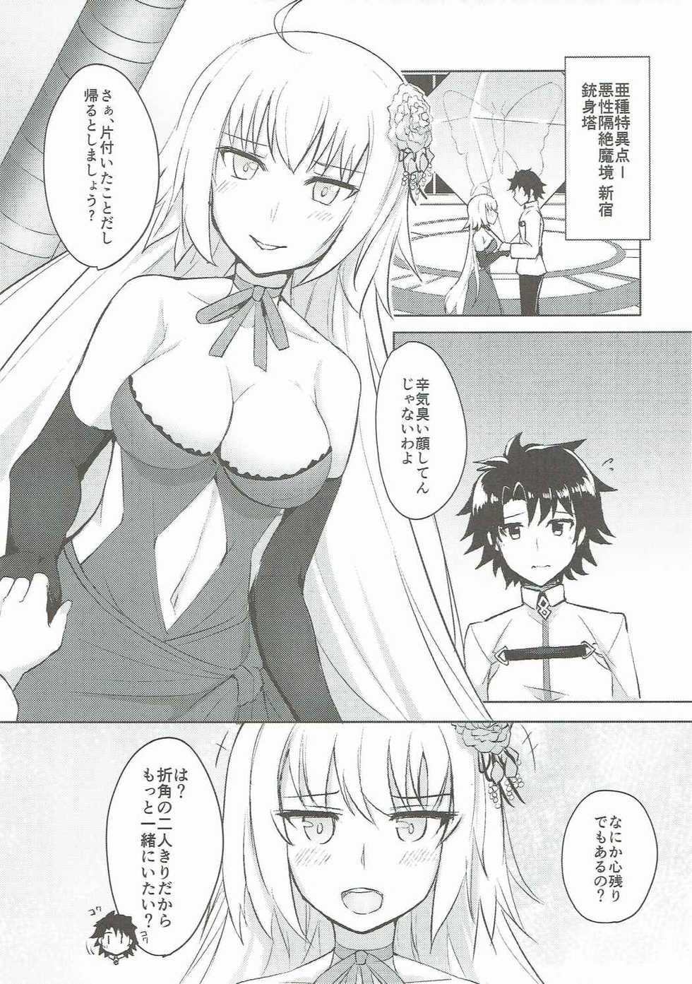 (COMIC1☆11) [Faker's Manual (Rindoh)] Alter-chan Kizuna 10+ (Fate/Grand Order) - Page 2