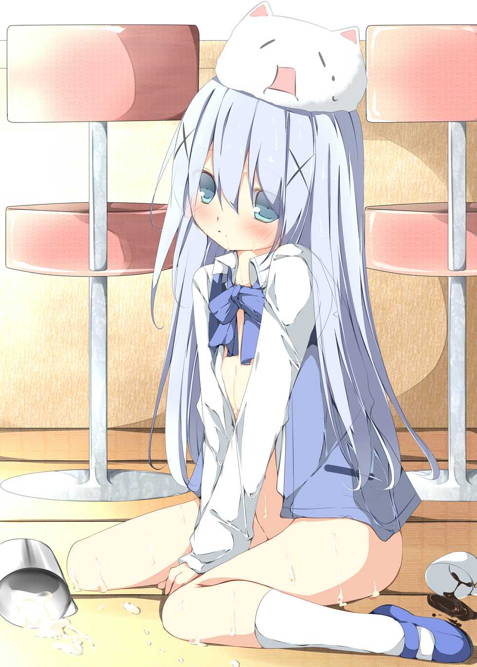 [Tabuchi-san Chi (Tabuchi)] Chino-chan ga Coffee Ippai de Ippatsu Yarasete kureru Hon (Gochuumon wa Usagi desu ka?) [Chinese] [珈百璃吧汉化组] [Digital] - Page 3