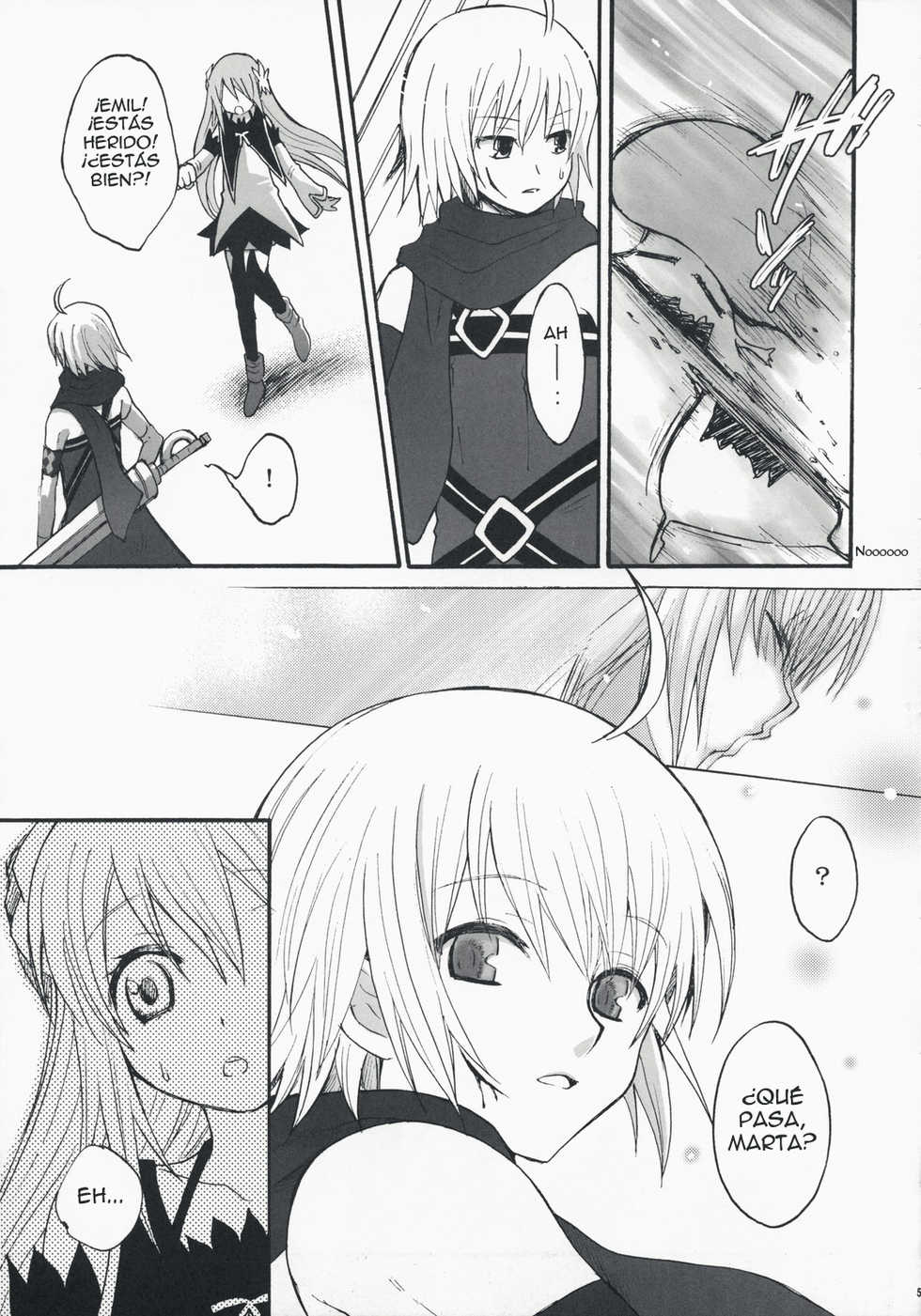 (C74) [Manifla Ent (Rokuro)] Only For You (Tales of Symphonia) [Spanish] [Jamenesles] - Page 4