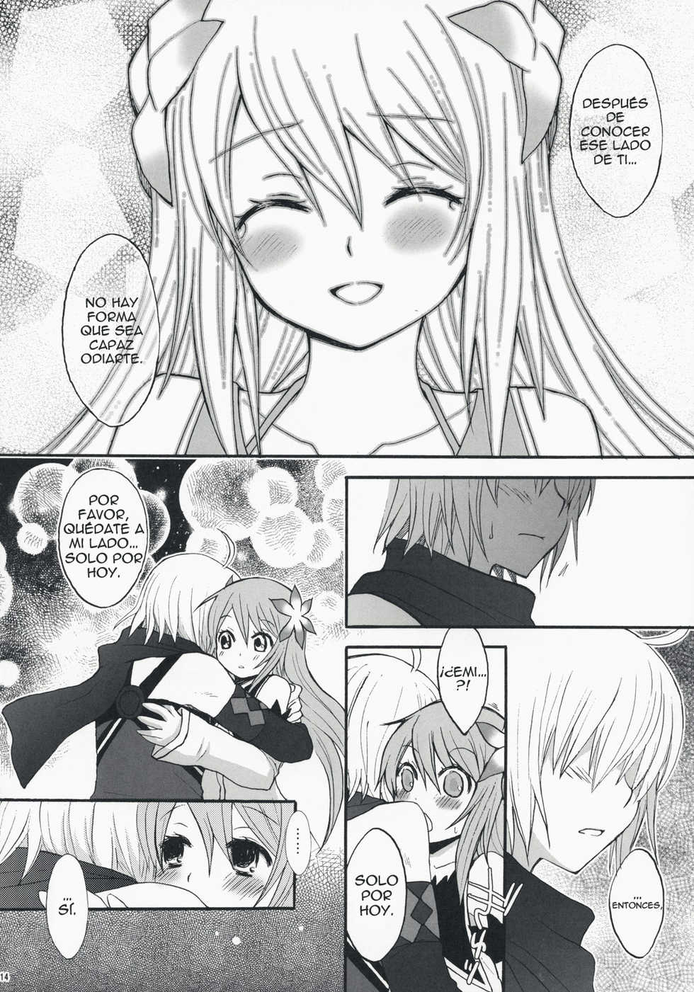 (C74) [Manifla Ent (Rokuro)] Only For You (Tales of Symphonia) [Spanish] [Jamenesles] - Page 13