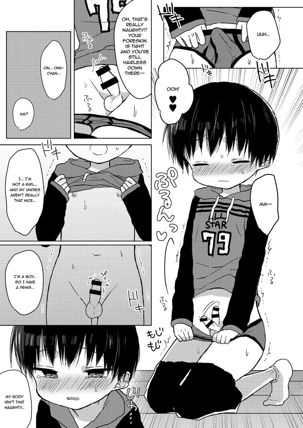 [OS tokku (Shikimura)] Futoukou Shota no Manga [English] {Shotachan} - Page 6