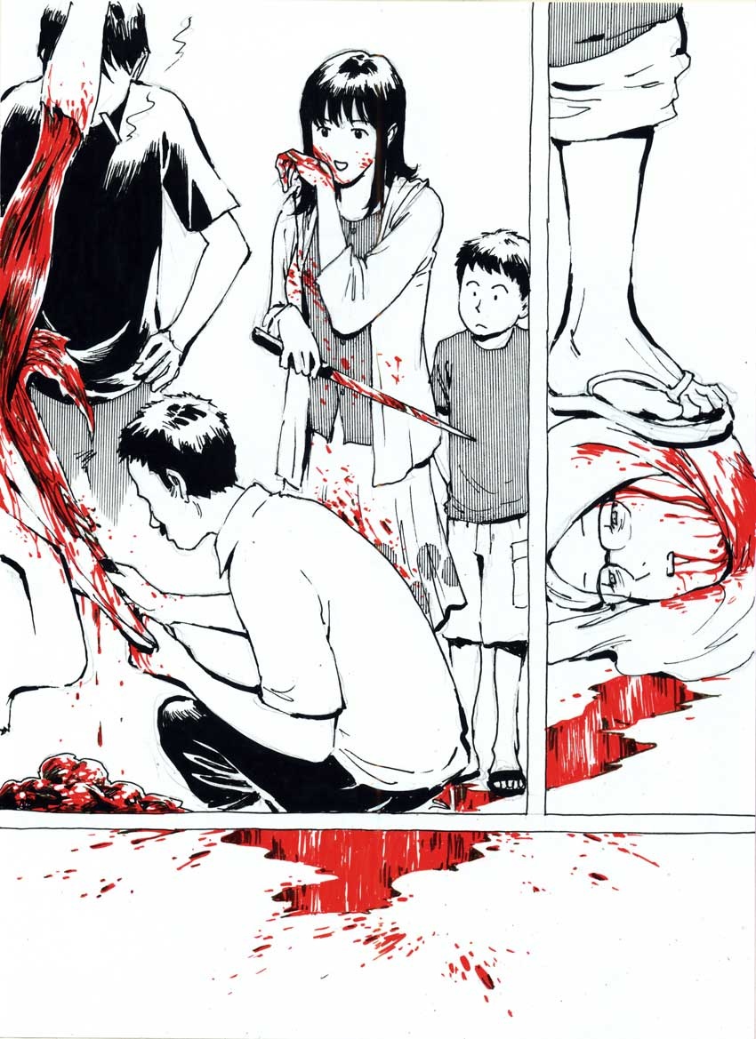 [Kharisma Jati] My Wife's Gangrape Fantasy Chapter 6 [English] - Page 9