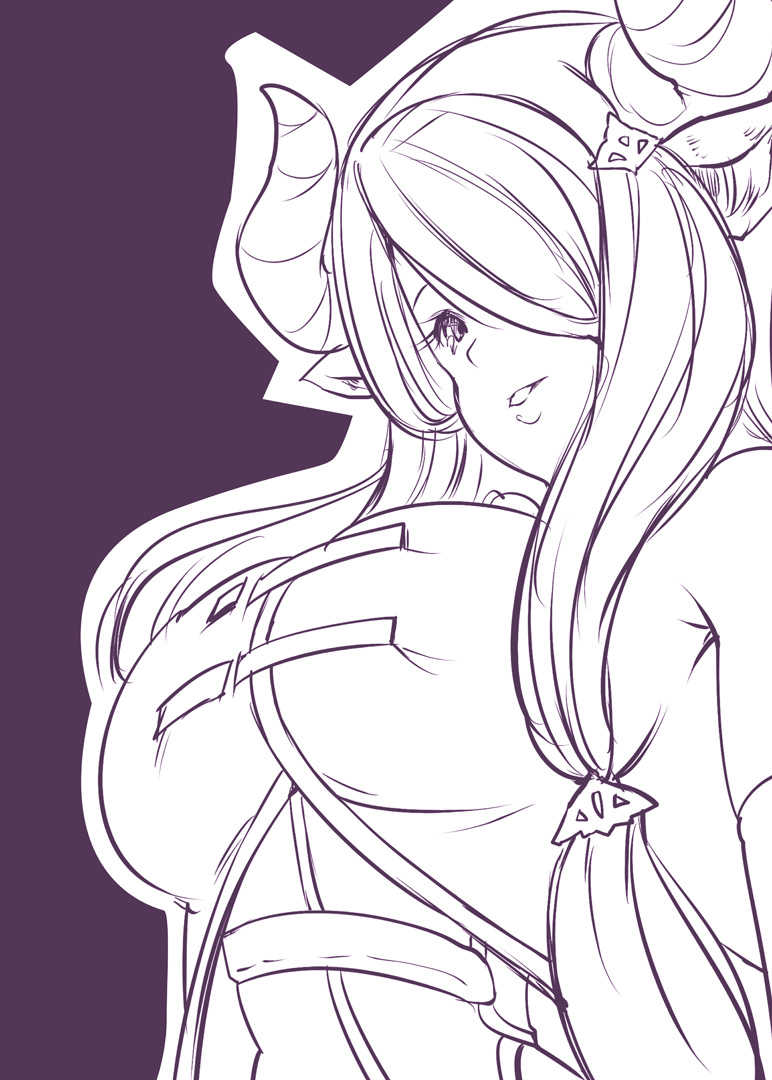 [Rojiura Manhole (MAKI)] Draph Oppai 3CHAIN - Bakunyuu Musume-tachi to Namahame 4P (Granblue Fantasy) [Digital] - Page 2