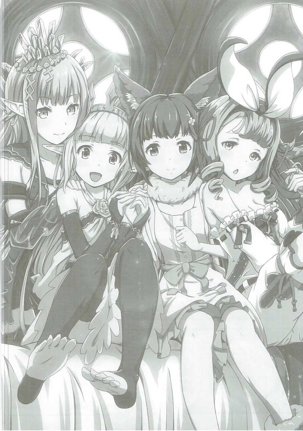 (C91) [MIDDLY (Midorinocha)] Cheer 2nd Futanari Djeeta no Soine Touban (Granblue Fantasy) - Page 3
