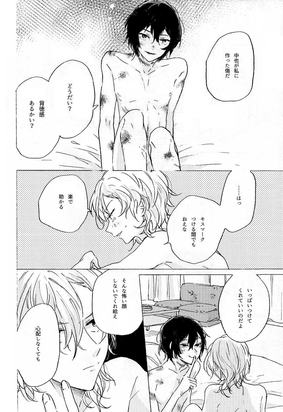 (Itan Renatus 2) [Tanoshi-na! (Ureshi-na)] Kakushigoto, Futatsu (Bungou Stray Dogs) - Page 24