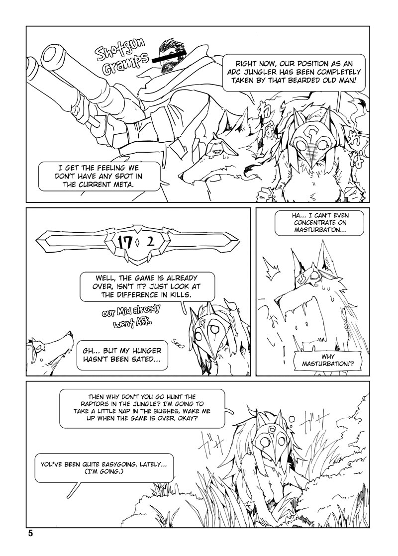 [Wag The Dog (Shijima)] How does hunger feel? 3 (League of Legends) [English] [Digital] - Page 5