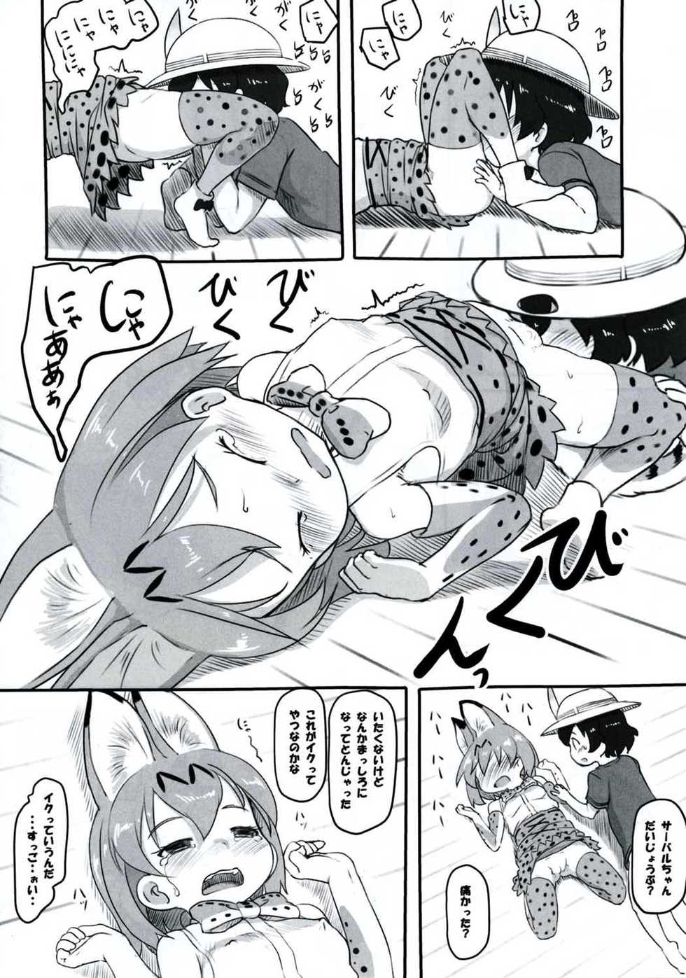 (Japariket) [Kuromahou Kenkyuujo (Nukaji)] Koubi no Shikata o Oshiete (Kemono Friends) - Page 9