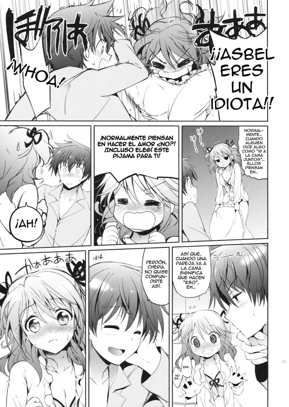 (C83) [Kurimomo (Tsukako)] Cheria-chan no Pajama de Ojama (Tales of Graces) [Spanish] [Jamenesles] - Page 10