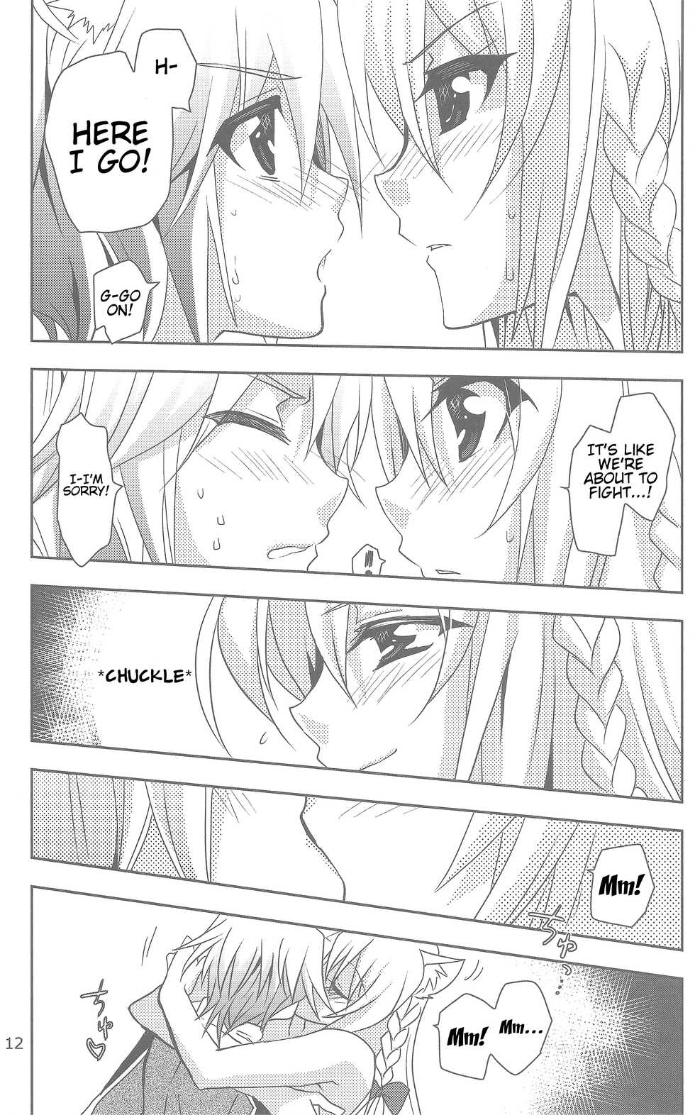 (SC2015 Summer) [PLUM (Kanna)] Wonderful Princess (Dog Days) [English] [Trinity Translations Team] - Page 11