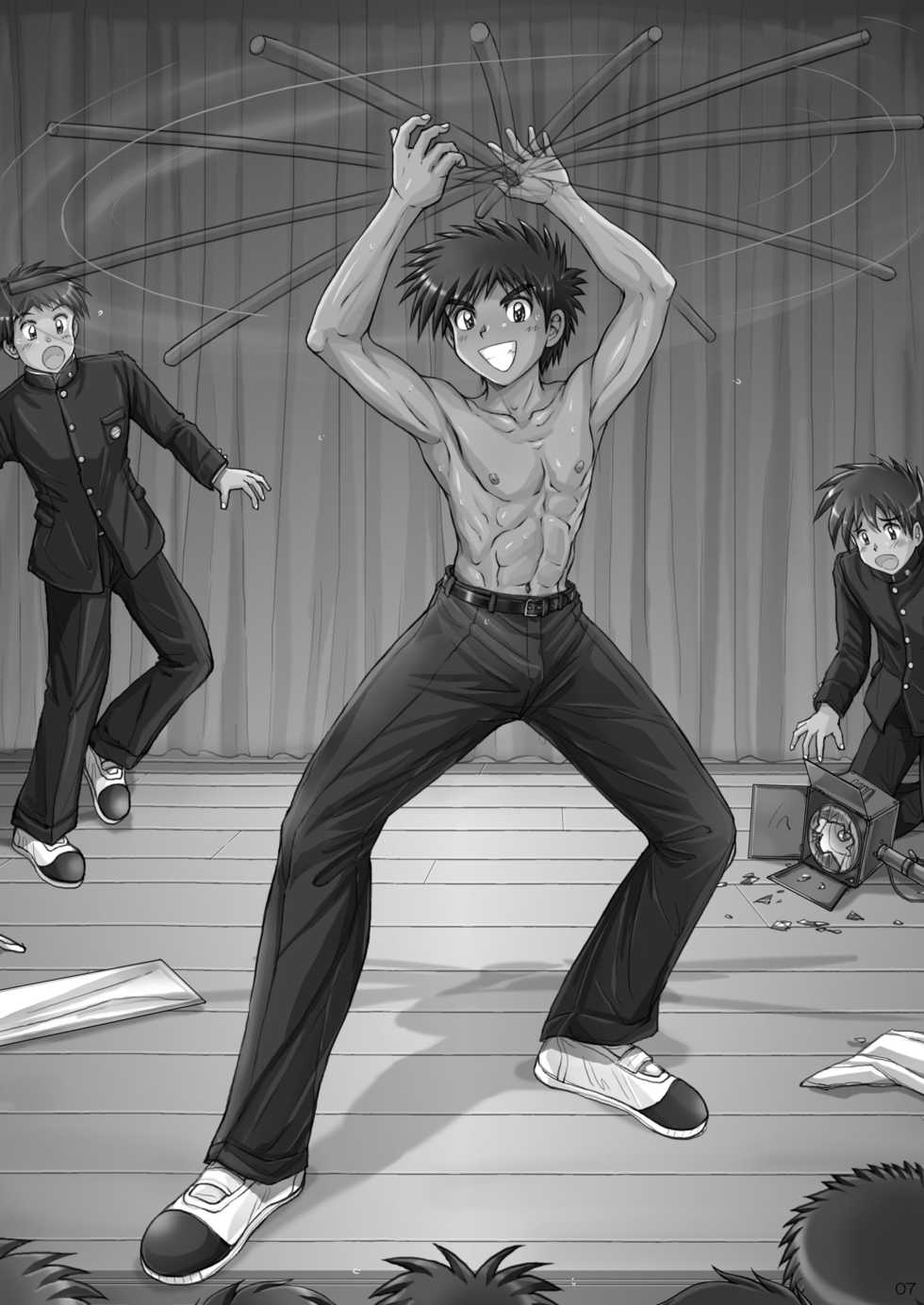 [Takenoko Gohan, Buaifamu (Takenokoya)] Mankai! Sakura Danshi [Digital] - Page 7