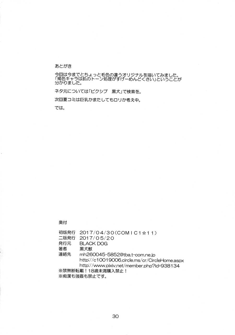 [BLACK DOG (Kuroinu Juu)] Mesu Goblin o Dorei ni Shimashita [2017-05-20] - Page 29
