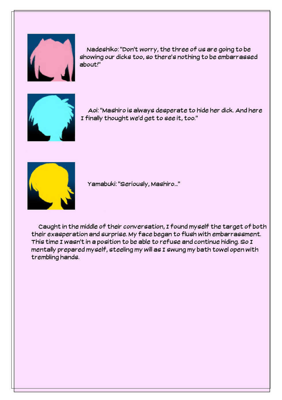 [Kamebeya] Houkei Futanari Idol ~Chijoku no Shuuchi Live!~ | Foreskin Futanari Idol -Shame Concert!- [English] [Zero Translations] - Page 6