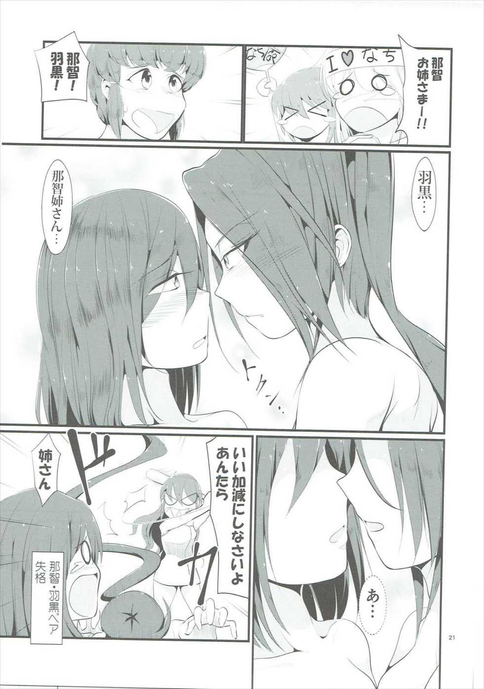(C91) [Takenoko Honpo (Takenoko Maru)] Zenra Chinjufu Nisshi! ~Ofuro de Twister Game Hen~ (Kantai Collection -KanColle-) - Page 20