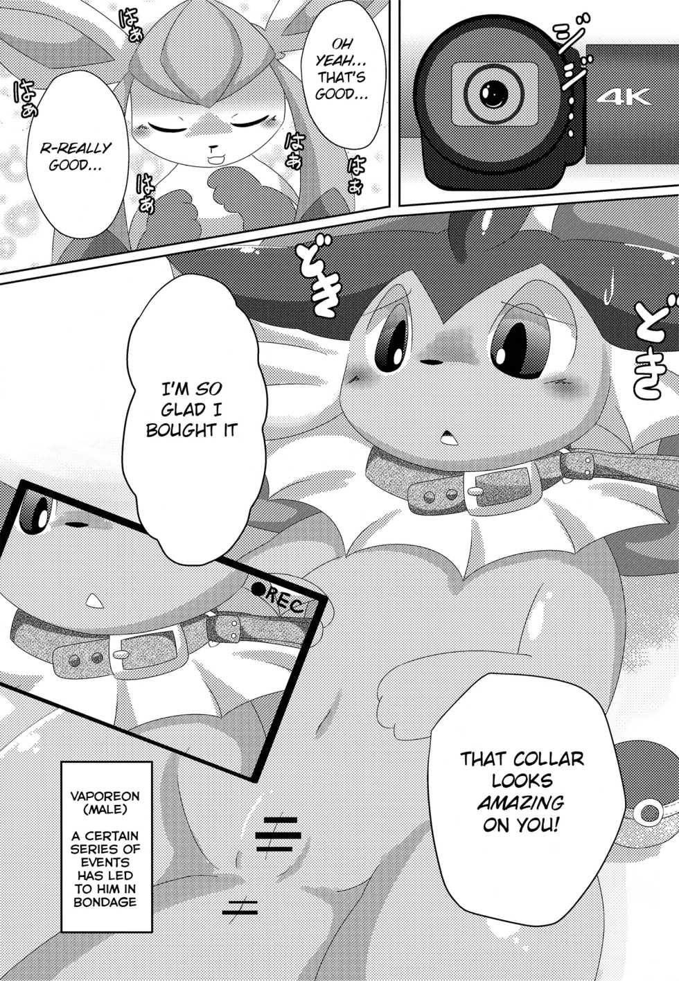 (Kemoket 6) [TUMBLE WEED (Itameshi)] BLUE × 2 (Pokémon) [English] [BSN] - Page 4